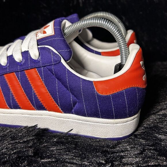 Adidas Original Superstar Men's 7 Purple Orange Suns G50968 Shell Toe Sneakers - Picture 7 of 15